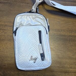 Lug Pitter Patter Small Crossbody Bag in Metallic